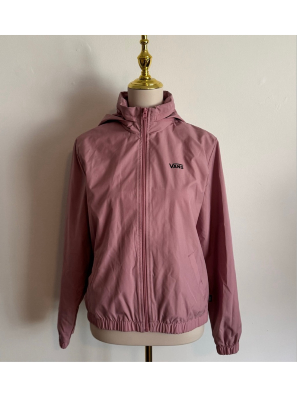 Women's Vans Pink Windbreaker Jacket XS
